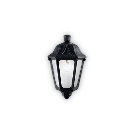 DAFNE AP1 SMALL venkovní nástěnné svítidlo 1x E27 23W bez zdroje IP55 35cm, černé 1