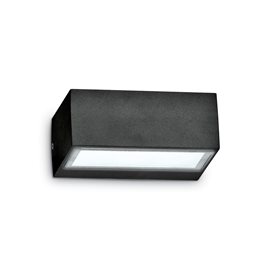 TWIN AP1 venkovní nástěnné svítidlo 1x G9 28W bez zdroje 16,5cm IP44, černé