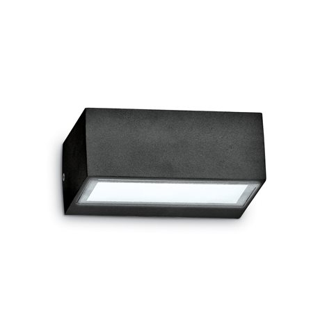 TWIN AP1 venkovní nástěnné svítidlo 1x G9 28W bez zdroje 16,5cm IP44, černé 1