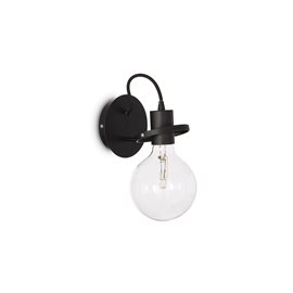 RADIO AP1 nástěnné svítidlo 1x E27 8W LED 1020lm 3000K IP20, černé
