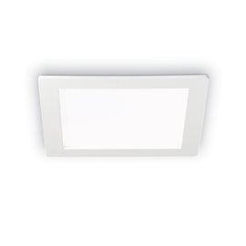 GROOVE podhledové LED svítidlo 10W 1200lm 3000K 11,8cm hranaté IP20, bílé