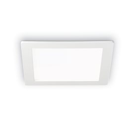 GROOVE podhledové LED svítidlo 20W 2450lm 3000K 16,8cm hranaté IP20, bílé