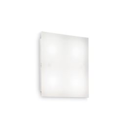 FLAT PL1 přisazené svítidlo 1x GX53 LED 9W 910lm 3000K 20cm IP20, bílé