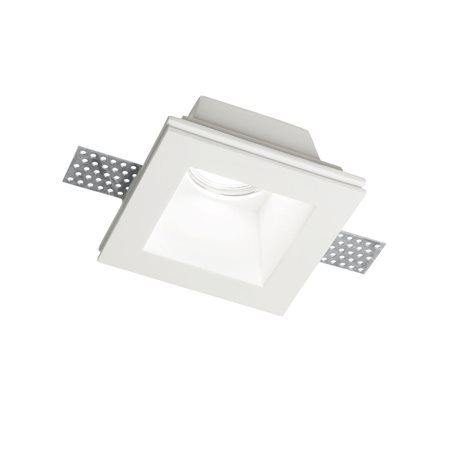 SAMBA FI1 podhledové svítidlo 1x GU10 50W bez zdroje hranaté 11cm IP20, bílé 1