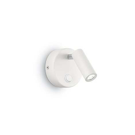 PAGE AP1 nástěnné bodové LED svítidlo 3W 145lm 3000K IP20 kulaté, bílé 1