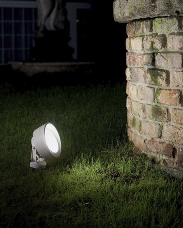 LITIO PT1 venkovní zapichovací reflektor 1x GX53 LED 7W 800lm 4000K IP66, šedé 4