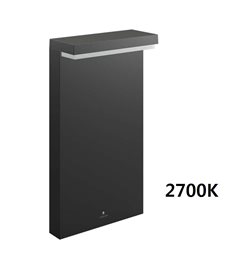 16485/93/P0 Bustan venkovní sloupkové LED svítidlo 2x4,5W 1000lm 2700K 40cm IP44, antracitové