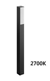 16489/93/P0 Stratosphere venkovní sloupkové LED svítidlo 2x4,5W 1000lm 2700K 77cm IP44, antracitové
