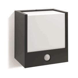 17317/30/16 Macaw IR venkovní nástěnné LED svítidlo se senzorem 1x3,5W 320lm 2700K IP44, černé