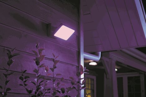 17435/30/P7 Hue WACA Discover venkovní nástěnné LED svítidlo 79W 2300lm 2200-6500K RGB IP44 černá 31