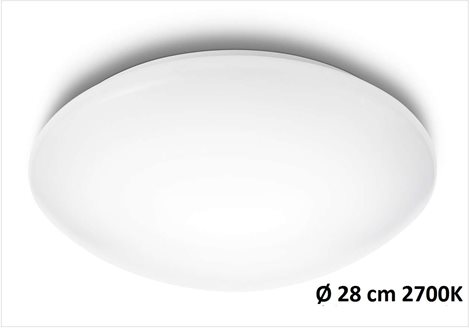 31801/31/EO Suede přisazené LED svítidlo 1x12W 1200lm 2700K IP20 28cm, bílé 7