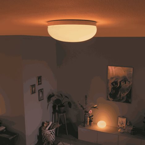 Hue WACA Flourish stropní LED svítidlo 1x32,5W 2250lm 2000-6500K RGB IP20 35,9cm bílá 43