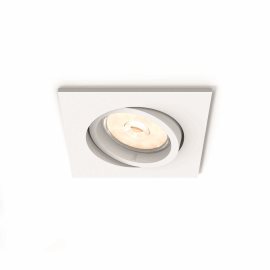 50191/31/PN Enneper podhledové svítidlo GU10 1x5,5W bez zdroje hranaté 9cm IP20, bílé