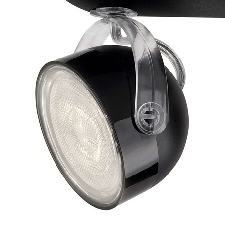 Bodové LED svítidlo Philips Dyna 53233/30/16 3x3W 2700K, černé  2