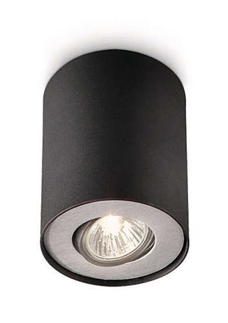 56330/30/PN Pillar bodové svítidlo 1x GU10 50W bez zdroje IP20, černé 1