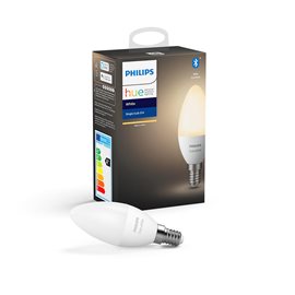 Hue White LED žárovka E14 B39 5,5W 470lm 2700K IP20