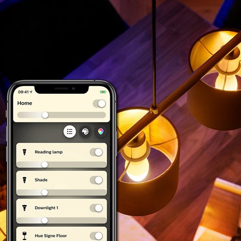 Hue White LED žárovka E14 B39 5,5W 470lm 2700K IP20 3