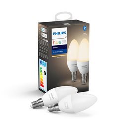 HUE White set 2x LED žárovka E14 5,5W 470lm 2700K IP20, stmívatelná