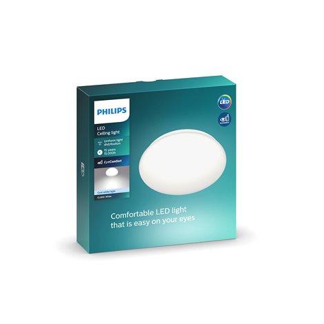 Moire CL200 stropní LED svítidlo 1x17W 1900lm 4000K IP20 32cm, bílé 3