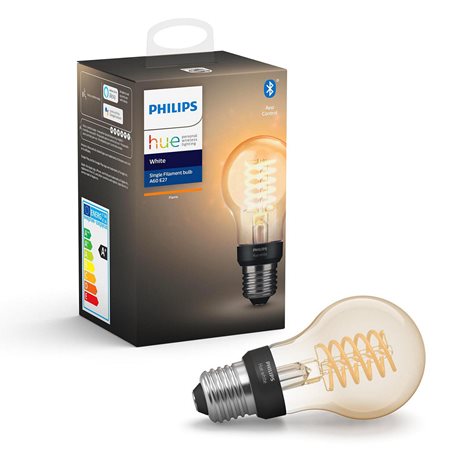 Hue White Filament žárovka LED E27 A60 7W 550lm 2100K IP20 1