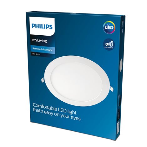 SLIM svítidlo podhledové LED 20W 1750lm 3000K bílá 4