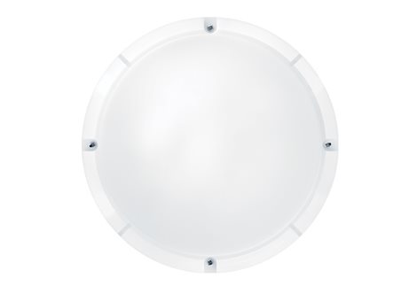 LARA LED 300 1200 840 WH LED svítidlo kruhové přisazené s IP65 bílé 13W 4000K 1200lm 2