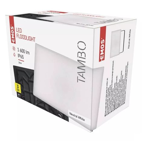 LED Reflektor TAMBO ZS2521 13,5x5,5x10,1cm 20W 1600lm 4000K IP65 7