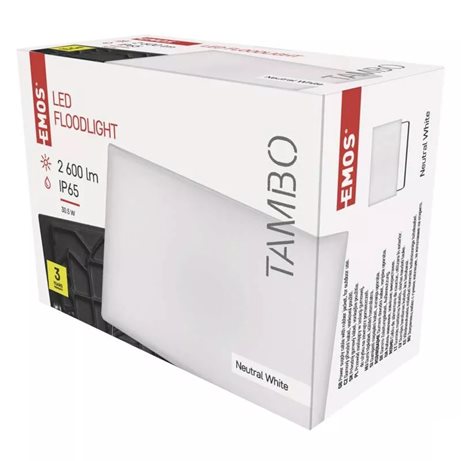 LED Reflektor TAMBO ZS2531 16,5x5,5x11,4cm 30W 2400lm 4000K IP65 10