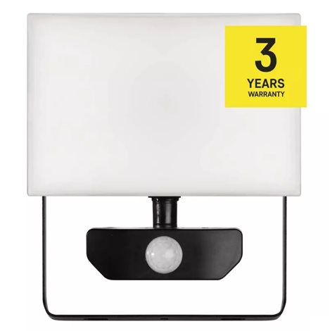 ZS2931 LED Reflektor TAMBO PIR ZS2931 16,5x6,4x18,5cm 30W 2400lm 4000K IP54 2