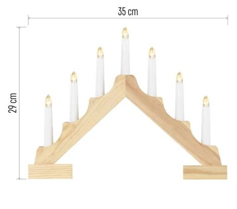 DCAW11 7LED XMAS CAN ST.IP20 2AA N WW 8