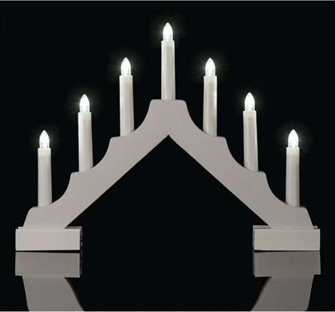 DCAW12 7LED XMAS CAN ST.IP20 2AA W WW 7