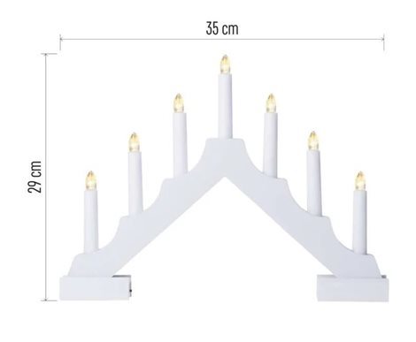 DCAW12 7LED XMAS CAN ST.IP20 2AA W WW 8