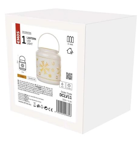 DCLV11 LANTERN WHITE 1CAN FLIC.3AAA WW 3