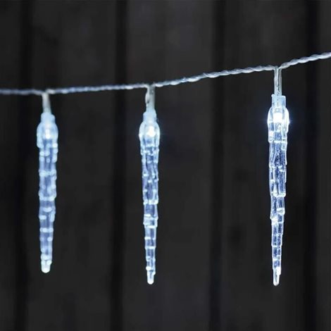 DCGC01 10LED XMAS ICIC TUBE 2AA T CW 4