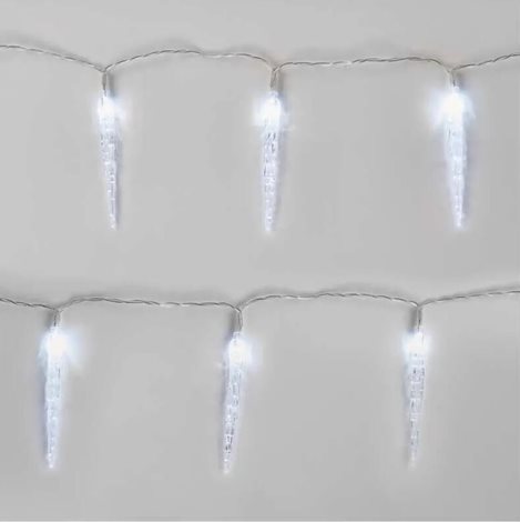 DCGC01 10LED XMAS ICIC TUBE 2AA T CW 6