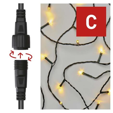 D1AW02 CONNECT CHAIN 50LED 5M IP44 WW 2