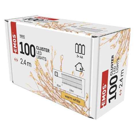 D3FW01 100LED NANO CLUSTER BO WW 6