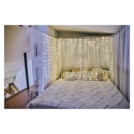 D3EW02 180LED NANO CURTAIN MF 1.7X1,5M WW 7