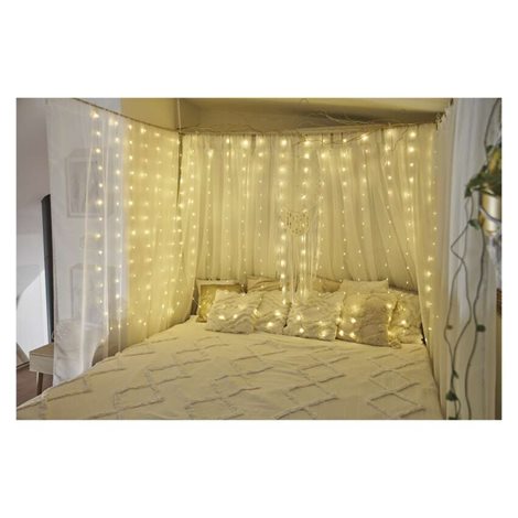 D3EW02 180LED NANO CURTAIN MF 1.7X1,5M WW 8