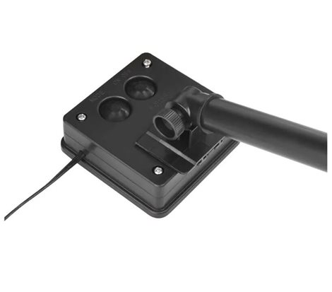 D3ZW01 LED nano řetěz se solárním panelem, měděný, 12 m, venkovní i vnitřní, teplá bílá, časovač 12