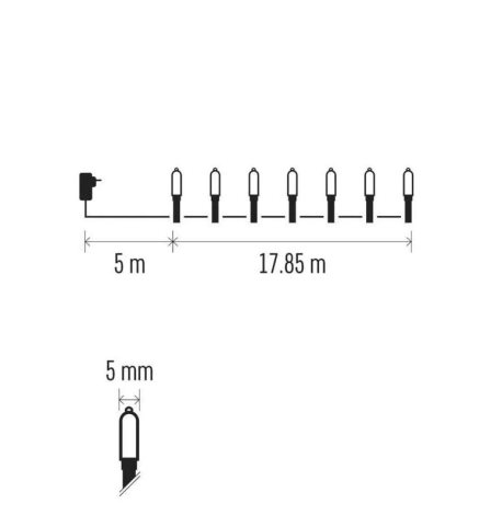 D4AW11 120 LED XMAS TRAD IP44 VNT 4