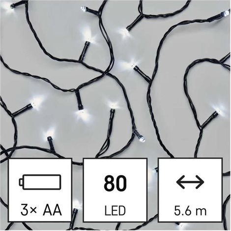 D4FC02 80LED XMAS 3AA IP44 5,6 M CW 3