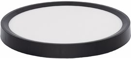 NOMY LED 18W BLACK svítidlo přisazené, 1800lm, CCT 3000/4000/6000K, IP20 