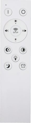 NOMY-RC LED 40W WHITE svítidlo přisazené, 4000lm, CCT 3000/4000/6000K, IP20, dálkové ovládání 6
