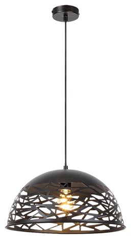 5086 Závěsné stropní svítidlo Norena 1x60W E27 - černá 1