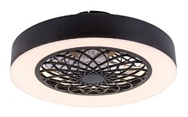 5419 LED Stmívatelné stropní svítidlo s ventilátorem LED/35W/230V 3000-6000K + dálkové ovládání