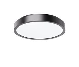 71252 Přisazené svítidlo Samira LED 18W, 1380lm, 4000K, IP44, Ø250mm černá