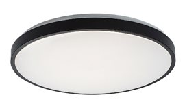 71254 Přisazené svítidlo Samira LED 48W, 3100lm, 4000K, IP44, Ø 420mm černá