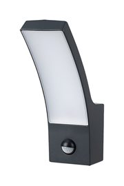 7505 LED Venkovní nástěnné svítidlo se senzorem LED/12W/230V IP44