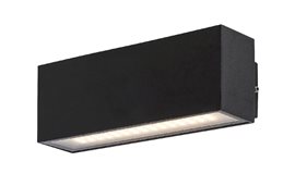 77075 LED Venkovní nástěnné svítidlo LED/10W/230V IP54 černá